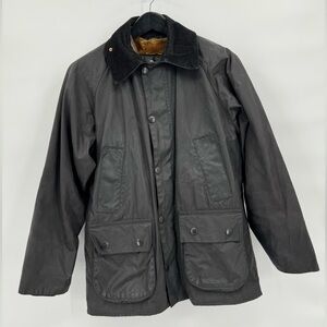 Barbour Bedale Oiled Jacket Size 36 Pile Lining made in England